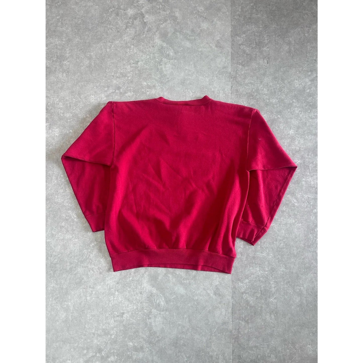 90s Vintage Ohio State Buckeyes Red Crewneck Size XL - | Martin City Vintage