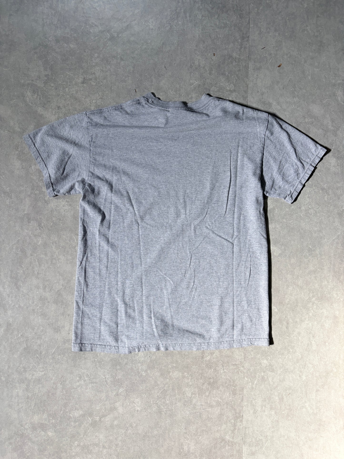 2000s Vintage Jesus Soccer Grey T Shirt -M