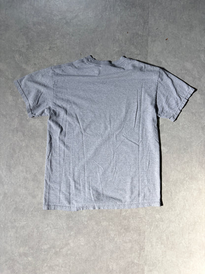 2000s Vintage Jesus Soccer Grey T Shirt -M