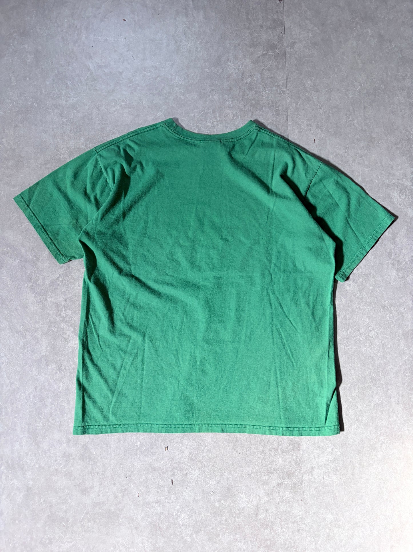 2000s Vintage Nike Soccer Green T Shirt -XL