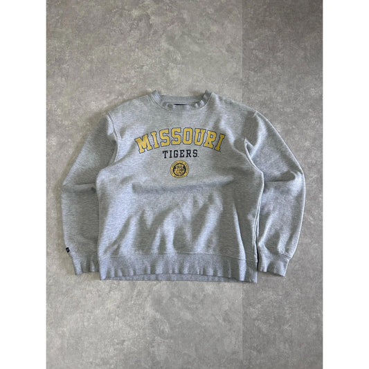 2000s Vintage Missouri Tigers Grey Crewneck Size L - | Martin City Vintage