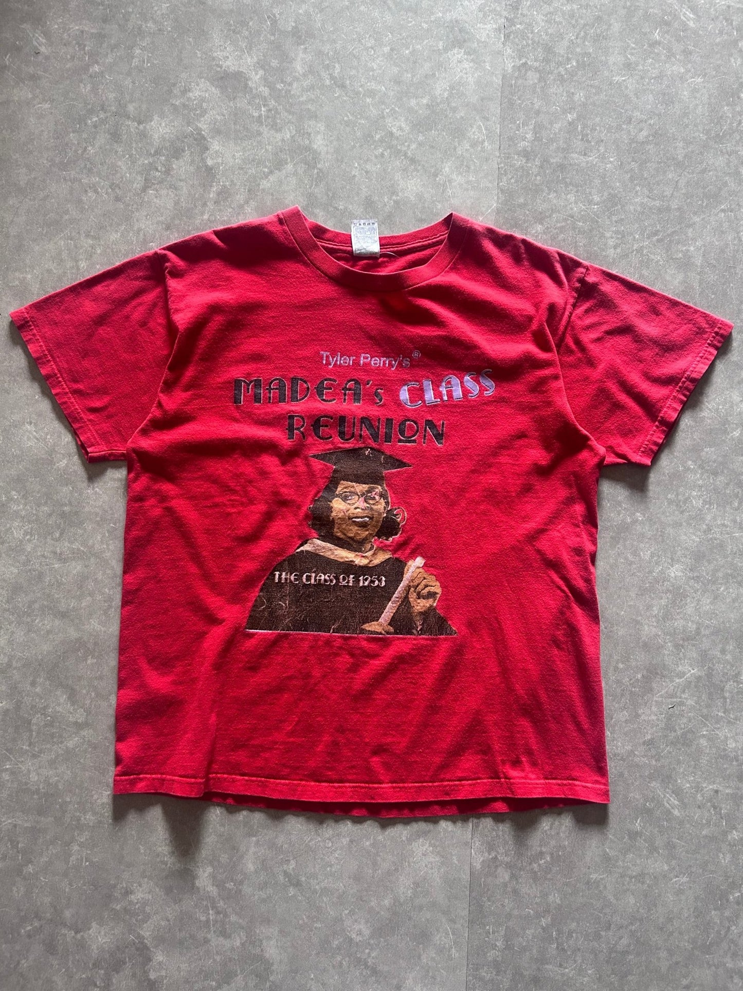 2003Vintage Madea Class Reunion Tyler Perry Red T Shirt Size XL - | Martin City Vintage