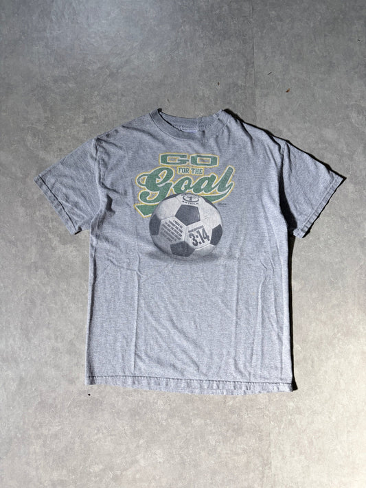 2000s Vintage Jesus Soccer Grey T Shirt -M - M | Martin City Vintage