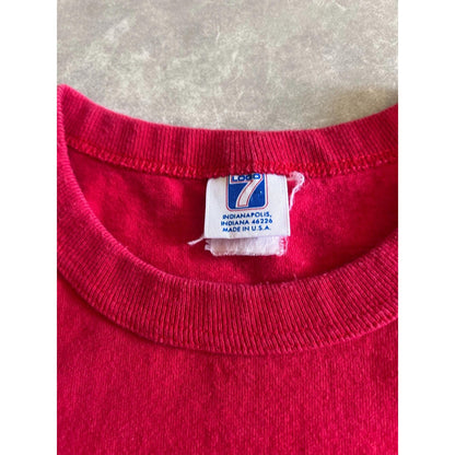 90s Vintage Kansas City Chiefs Logo7 Red T Shirt Size M - | Martin City Vintage