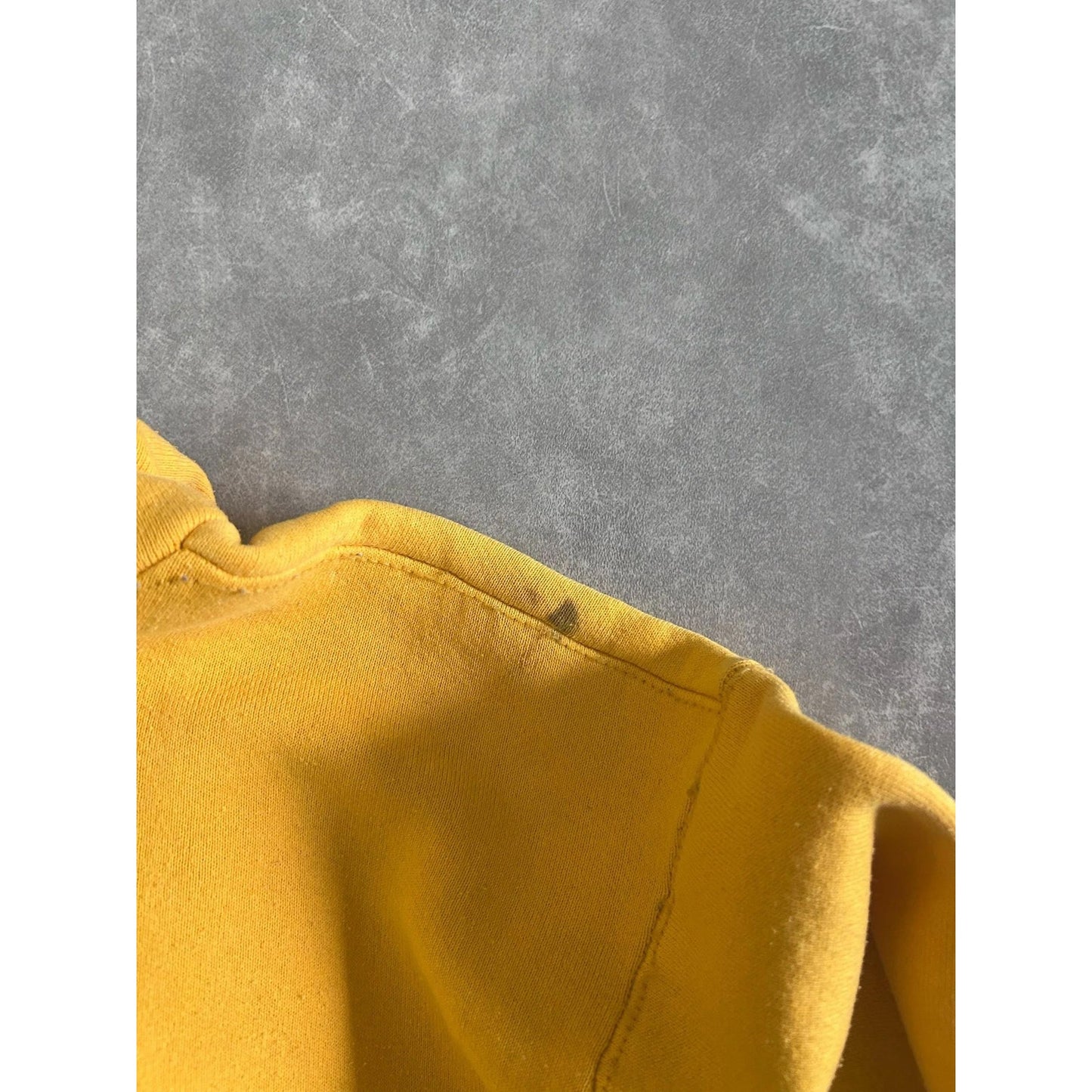 90s Vintage Missouri Tigers Yellow Russell Hoodie Size L - | Martin City Vintage