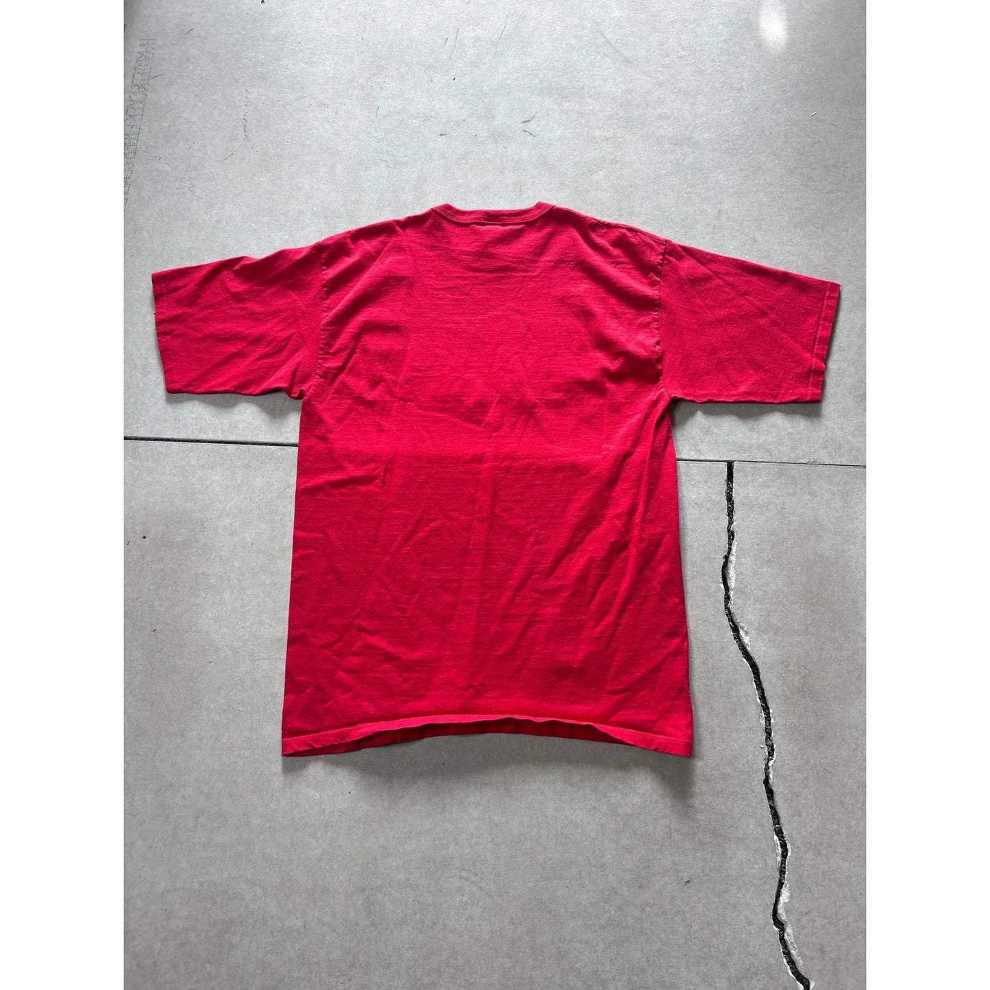 90s Vintage Kansas City Chiefs Embroidered Logo7 Red T Shirt Size XL - | Martin City Vintage