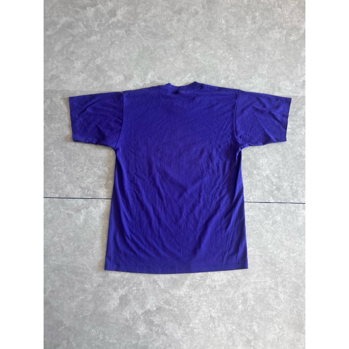 90s Vintage Los Angeles Lakers Purple T Shirt Size M - | Martin City Vintage
