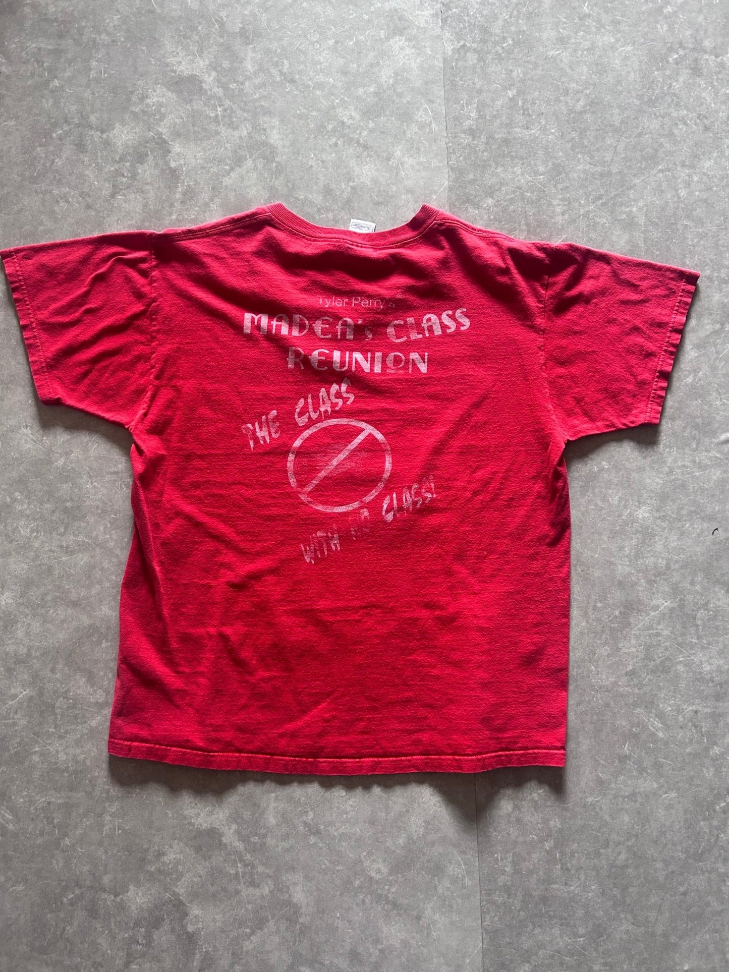 2003Vintage Madea Class Reunion Tyler Perry Red T Shirt Size XL - | Martin City Vintage
