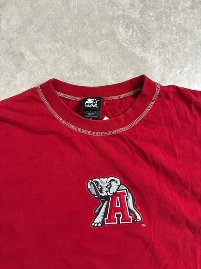 2000s Vintage Alabama Crimson Tide Starter Red T-Shirt -L