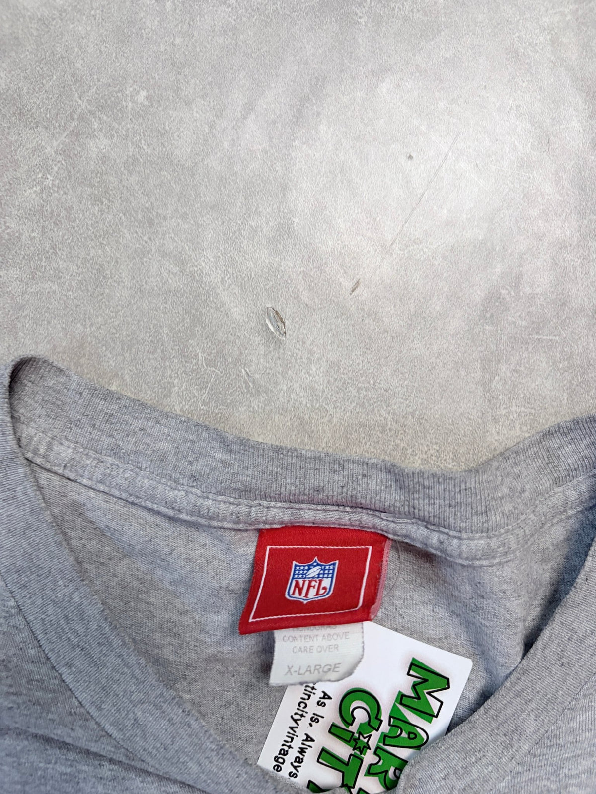 90s Vintage Kansas City Chiefs NFL Grey T-Shirt -XL - XL | Martin City Vintage