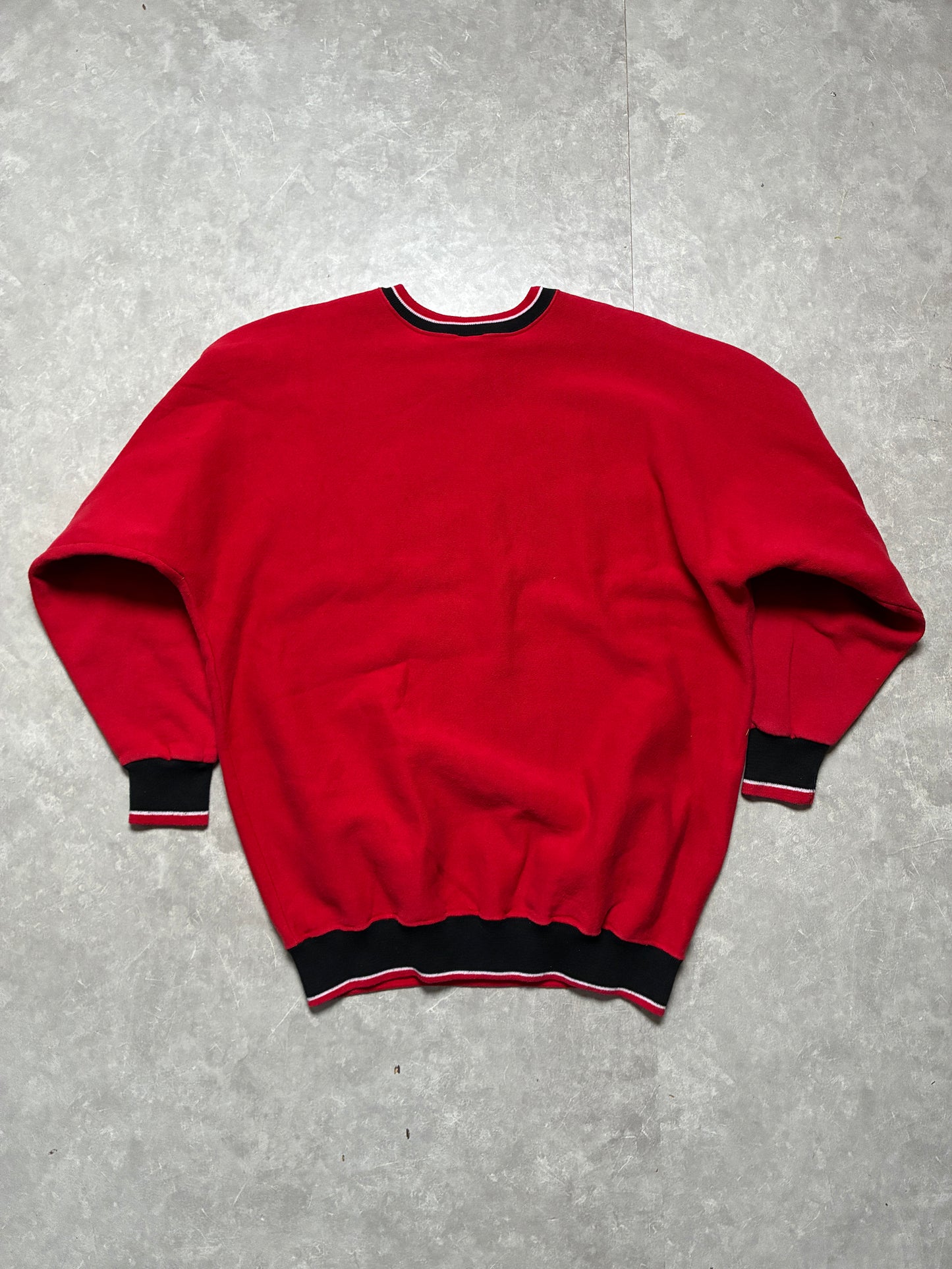 90s Vintage Nebraska Cornhuskers Legends Red Spell Out Crewneck -XXL