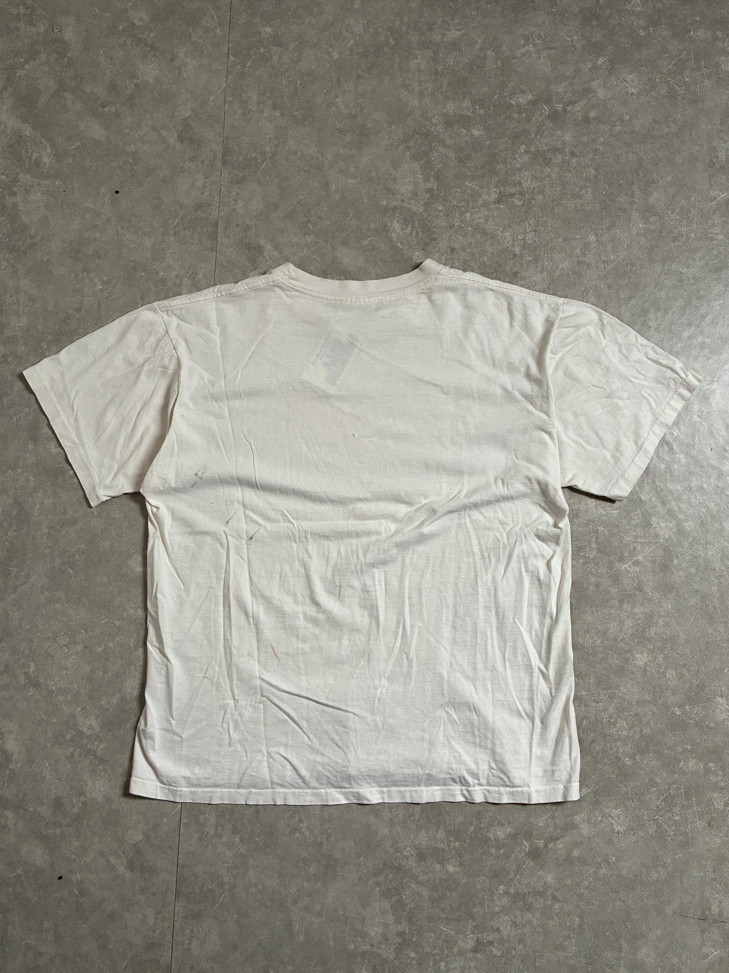 90s Vintage Arizona State Sun Devils Baseball White T-Shirt -XL