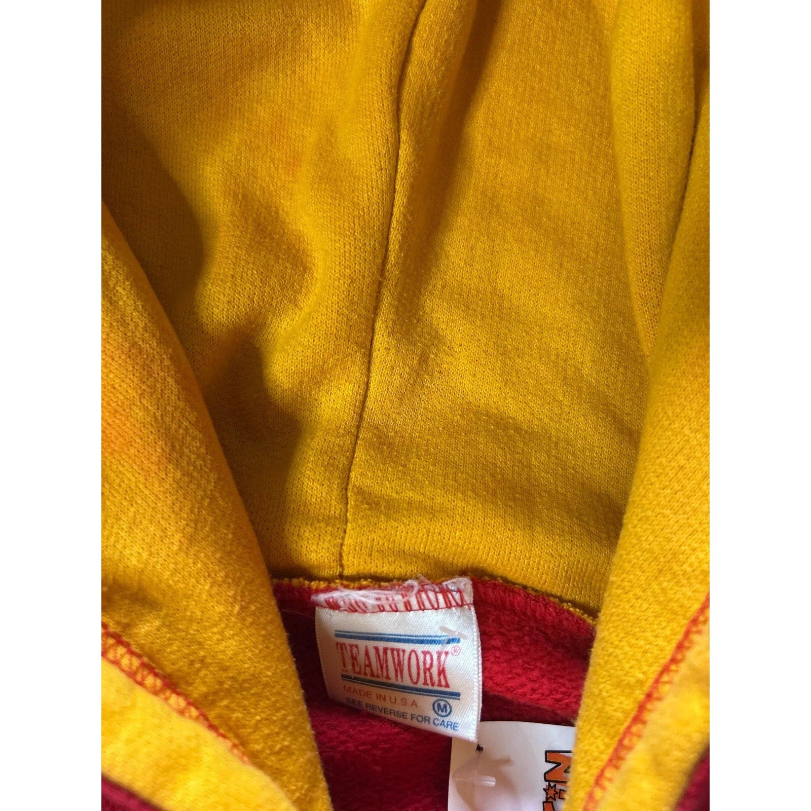 90s Vintage Kansas City Chiefs Red Hoodie Size M - | Martin City Vintage