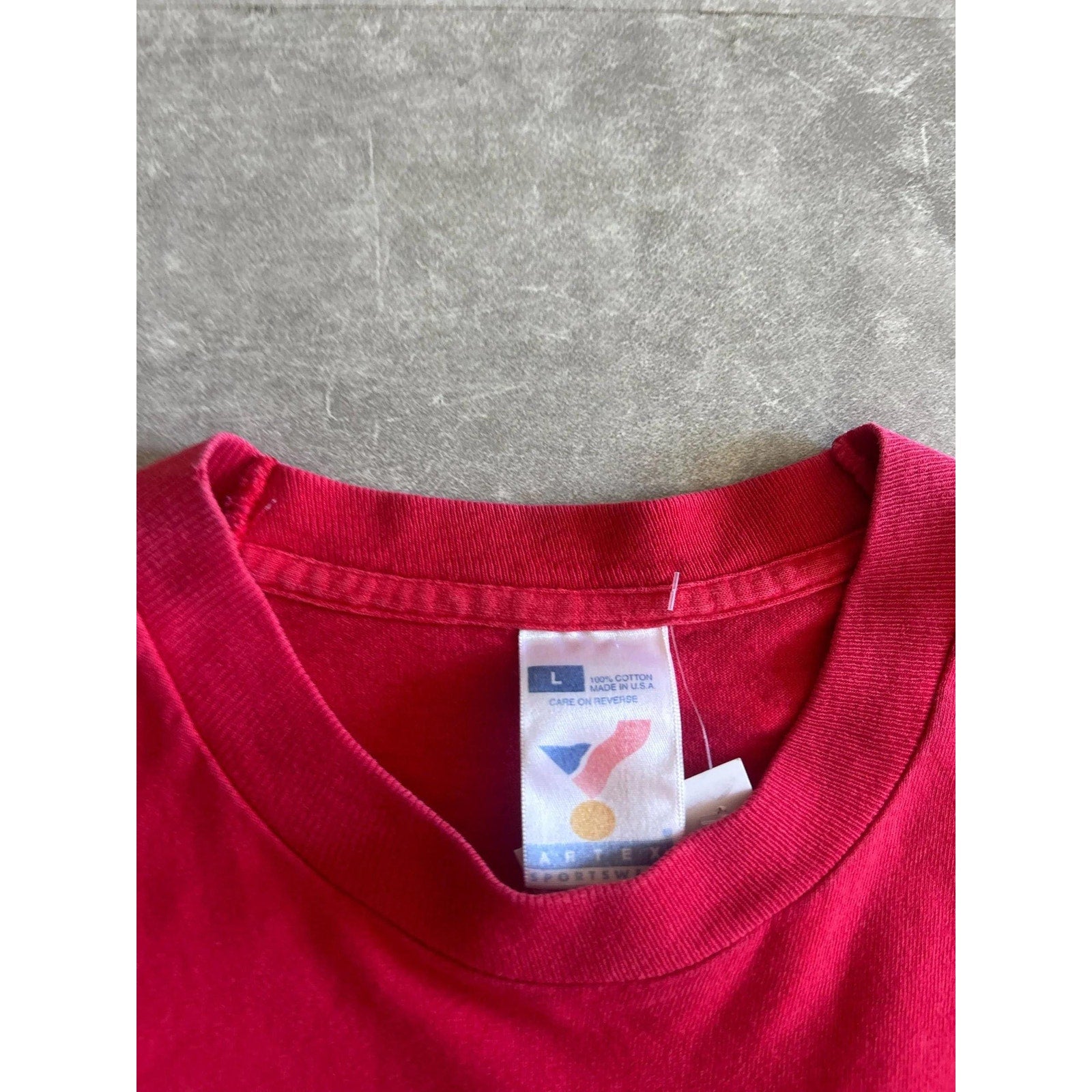 90s Vintage Kansas City Chiefs Hypnosis Red T Shirt Size L - | Martin City Vintage