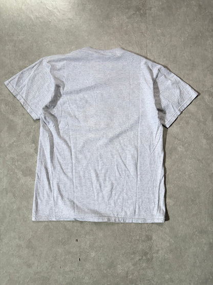 90s Vintage Missouri Tigers Embroidered Heather Grey T-Shirt -M - M | Martin City Vintage