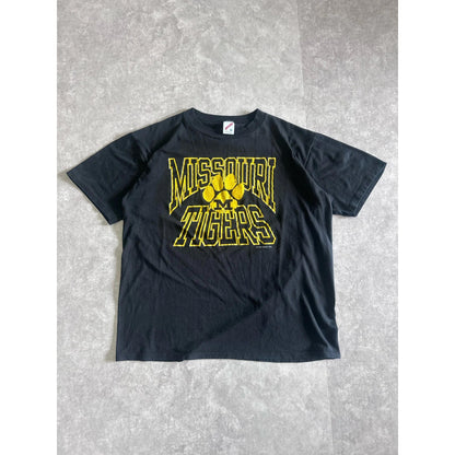 90s Vintage Missouri Tigers Black T Shirt Size XL - | Martin City Vintage