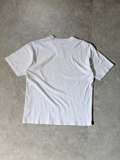 1994 Vintage FIFA World Cup Soccer Balls White T Shirt -M