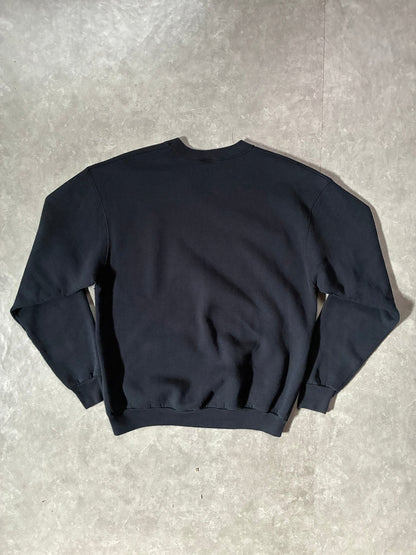 90s Vintage Nebraska Cornhusker Black Crewneck -XL - XL | Martin City Vintage