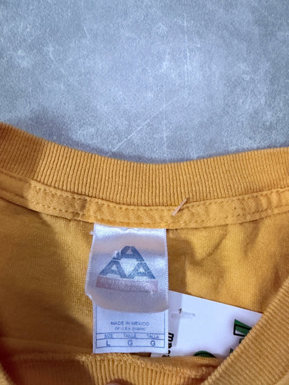 90s Vintage Missouri Tigers Yellow T-Shirt -L - L | Martin City Vintage