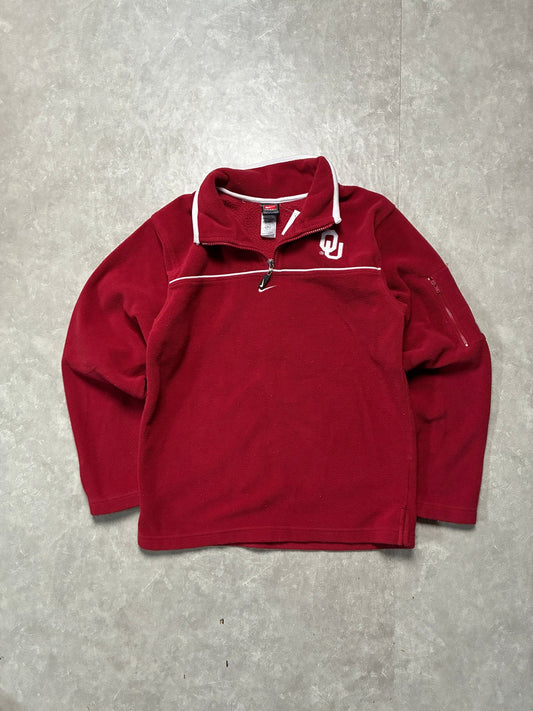 90s Vintage Oklahoma Sooners Nike Red Fleece -M - M | Martin City Vintage