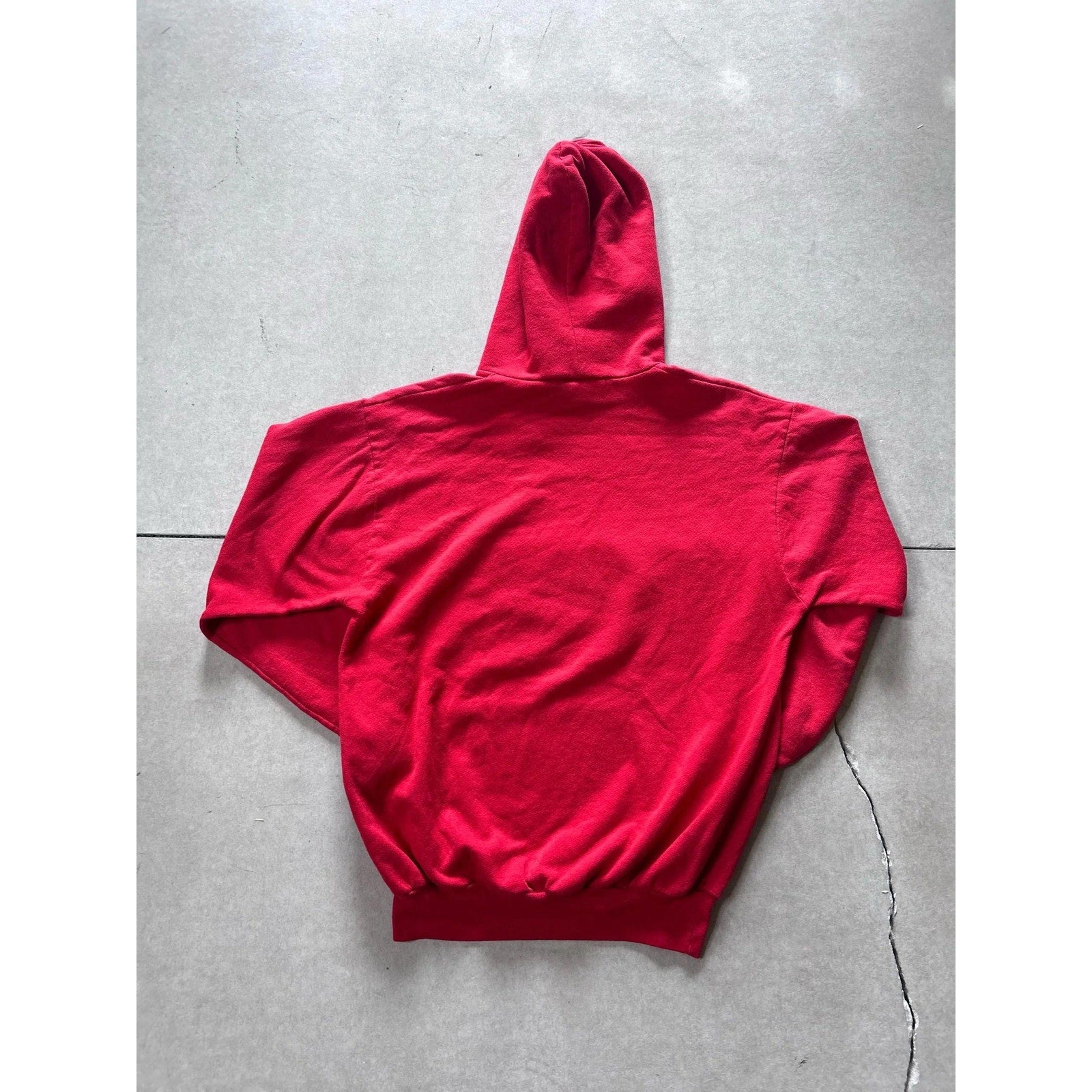 90s Vintage Kansas City Chiefs Red Hoodie Size M - | Martin City Vintage