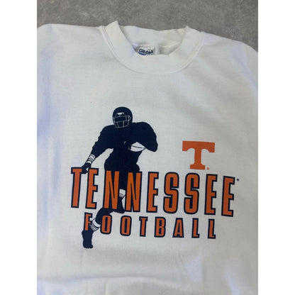 2000s Vintage Tennessee Volunteers Football White Crewneck Size M - | Martin City Vintage