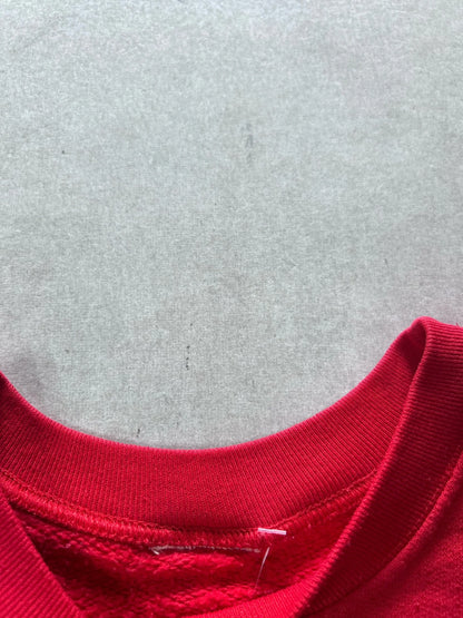 90s Vintage Kansas City Chiefs Red Crewneck Size L - | Martin City Vintage