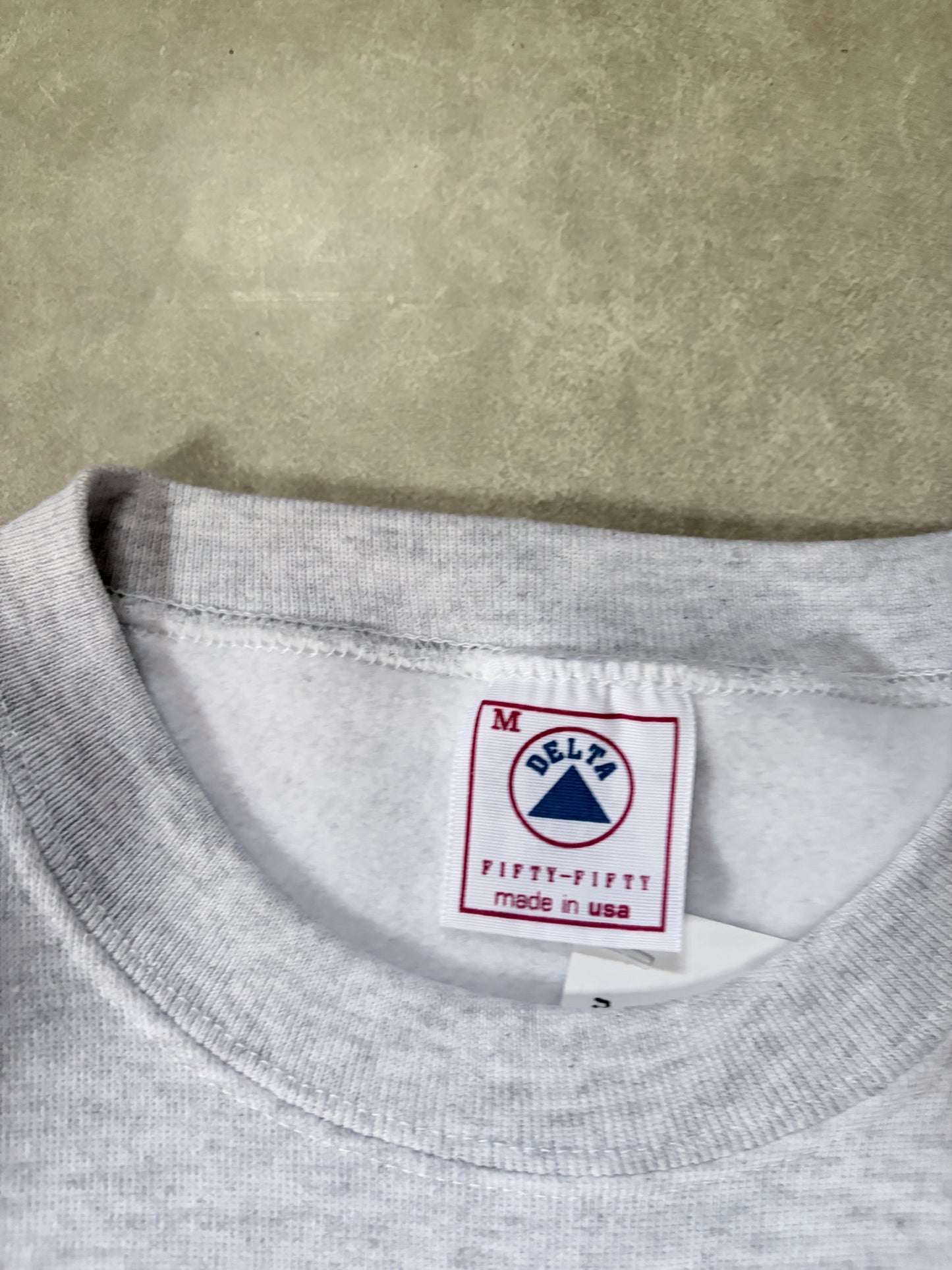 1994 Vintage FIFA World Cup Deadstock Heather Grey Crewneck -M