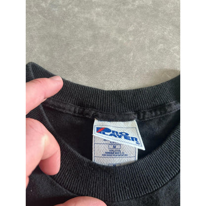 90s Vintage Pittsburgh Pirates Pro Player Black T Shirt Size M - | Martin City Vintage