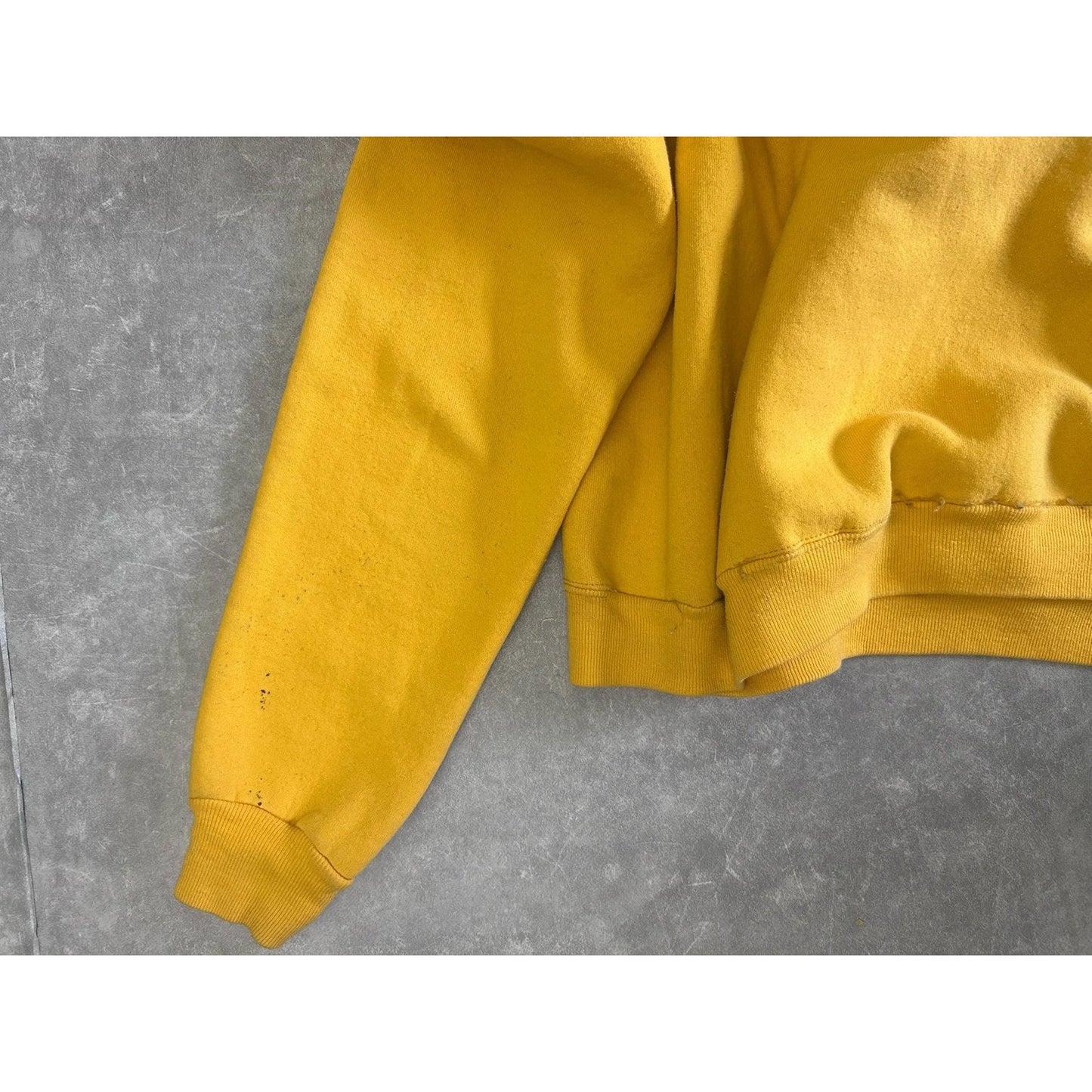 90s Vintage Missouri Tigers Yellow Russell Hoodie Size L - | Martin City Vintage