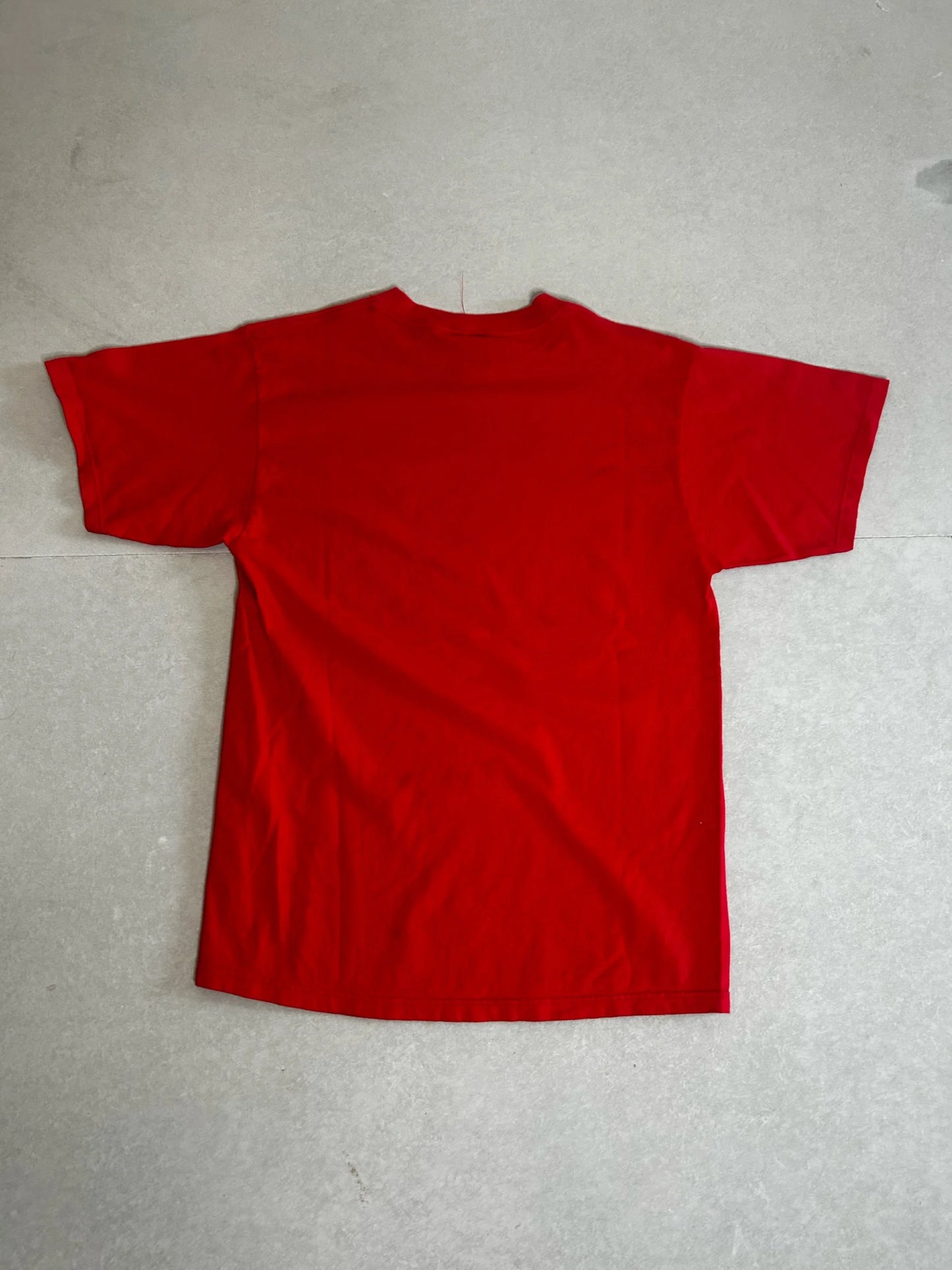 90s Vintage Kansas City Chiefs Script Oval Red T Shirt Size L - | Martin City Vintage