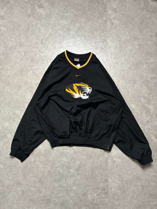 2000s Vintage Mizzou Tigers Nike Center Swoosh Black Pullover -M - M | Martin City Vintage