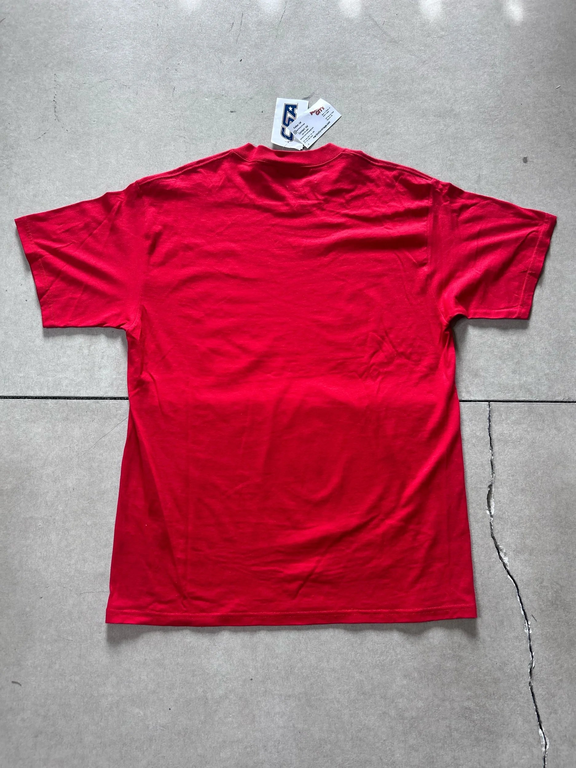 90s Vintage Kansas City Chiefs Deadstock Locker Room T Shirt Size L - | Martin City Vintage