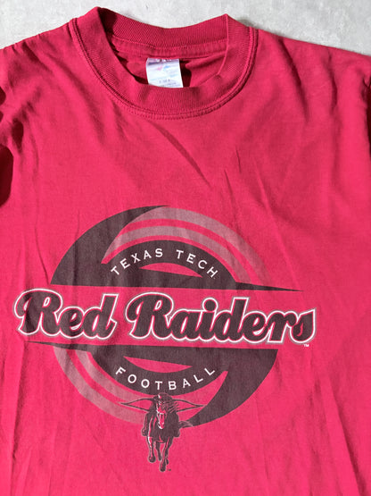 2000s Vintage Texas Tech Red Raiders Red T-Shirt -S