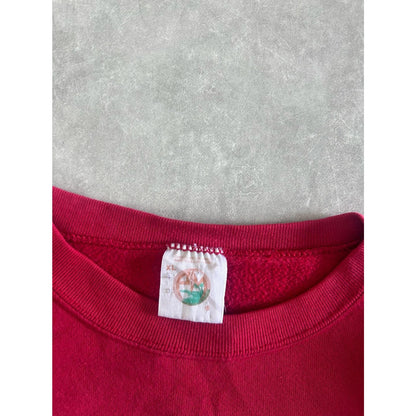 90s Vintage Ohio State Buckeyes Red Crewneck Size XL - | Martin City Vintage