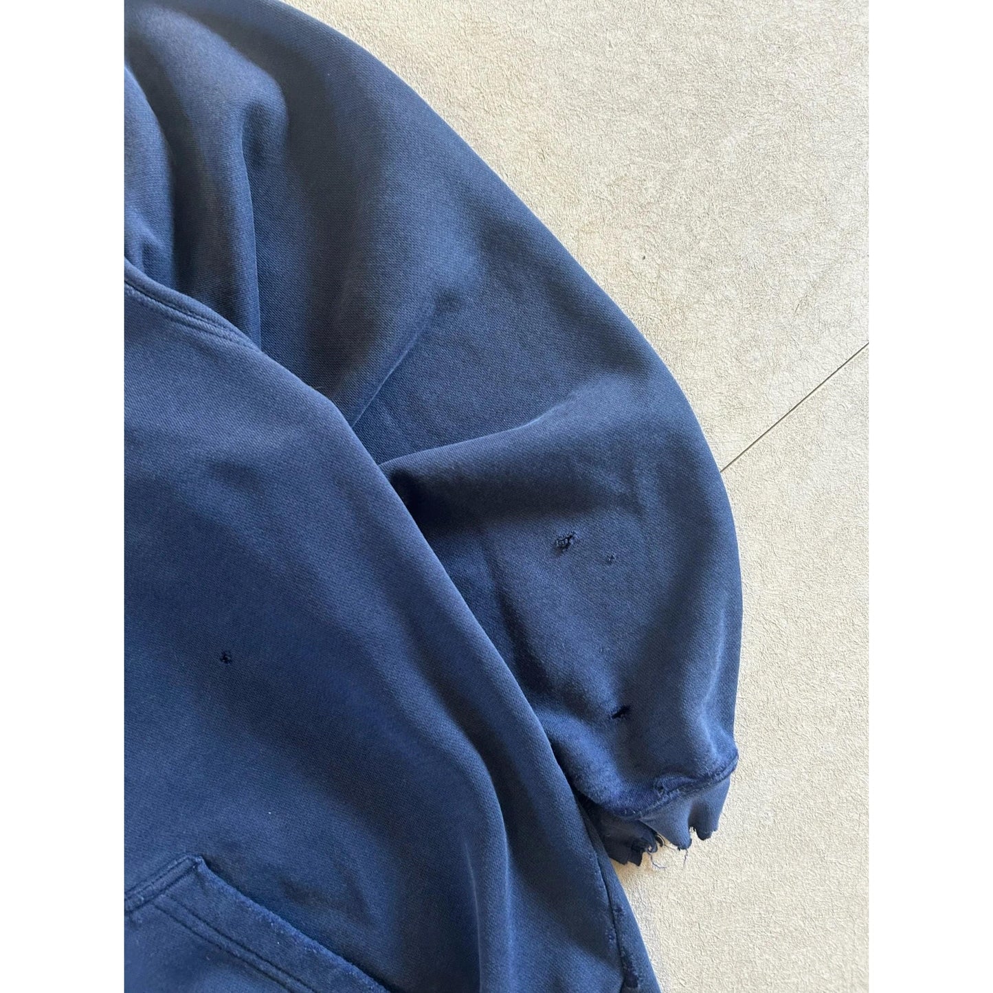 2000s Vintage Adidas Navy Center Logo Hoodie Size XXL - | Martin City Vintage