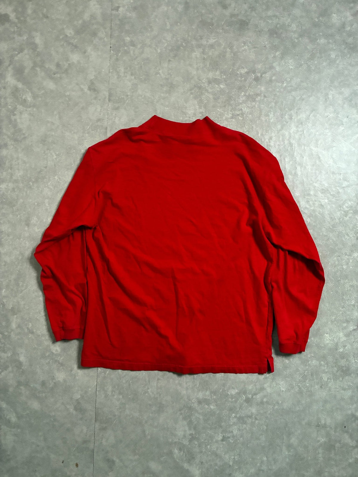 90s Vintage Kansas City Chiefs Red Mockneck -L - L | Martin City Vintage