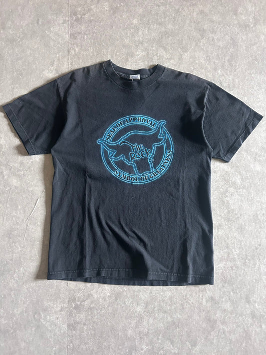 90s Vintage The Rock WWE Wrestling Black T Shirt Size L - L | Martin City Vintage