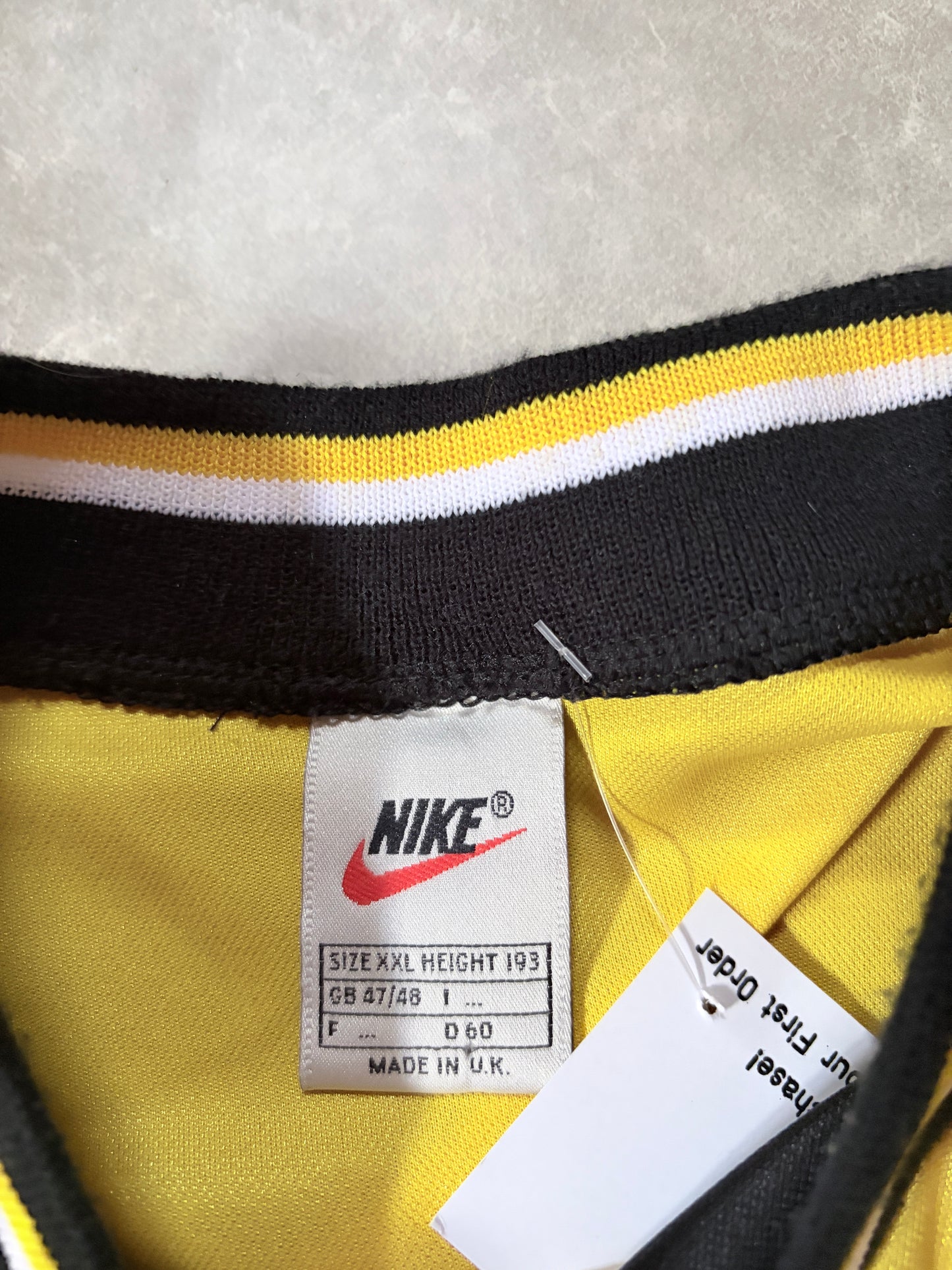1997 Vintage Rangers FC Yellow Keepers Kit -XXL