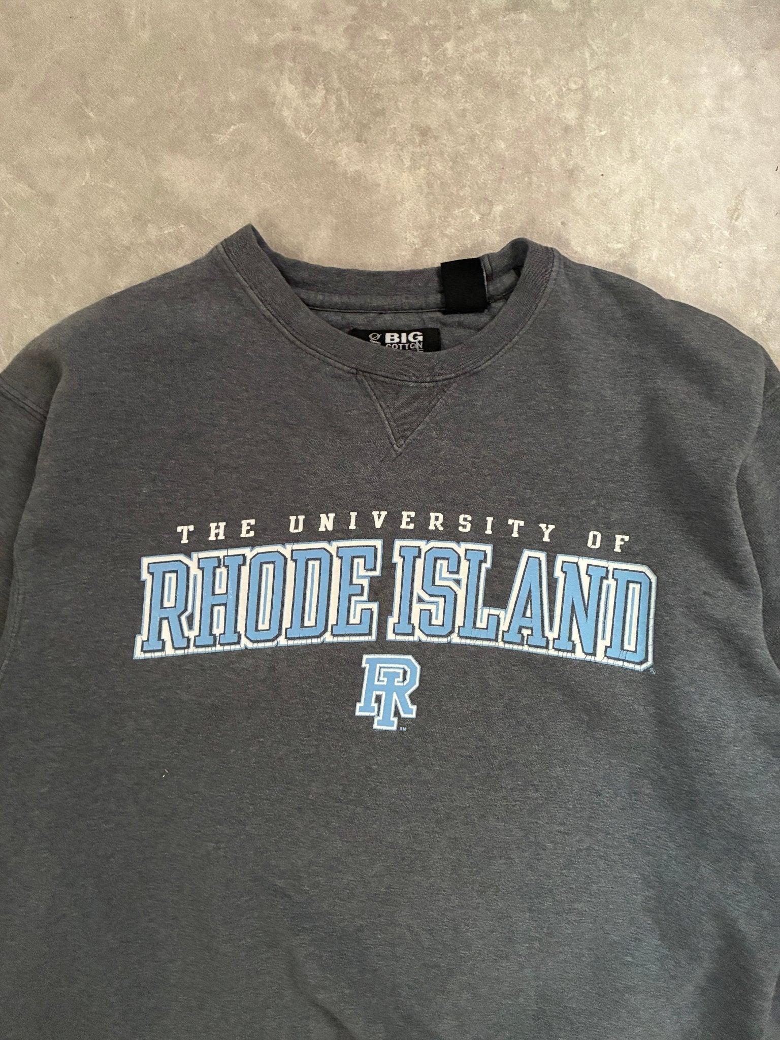 2000s Vintage Rhode Island Grey Crewneck -S - S | Martin City Vintage