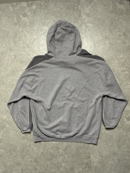 90s Vintage Missouri Tigers Embroidered Grey Hoodie -XXL