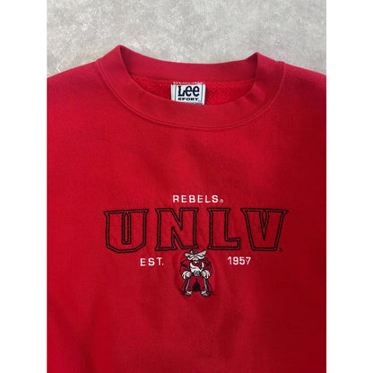 2000s Vintage UNLV Rebels Red Crewneck Size M - | Martin City Vintage