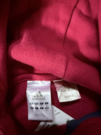 2000s Vintage Real Salt Lake FC Adidas Sample Red Hoodie -M