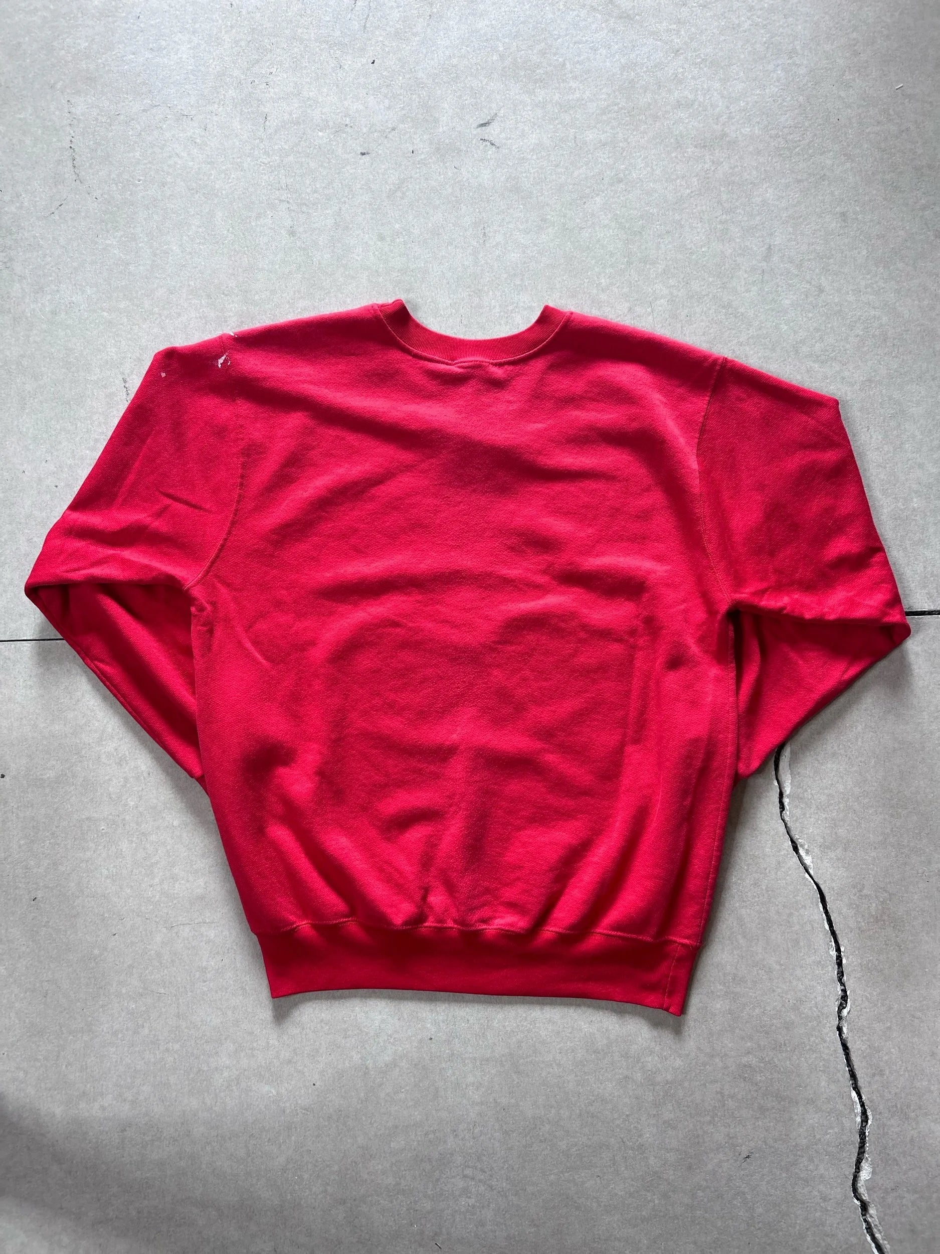 90s Vintage Kansas City Chiefs Red Crewneck Size L - | Martin City Vintage