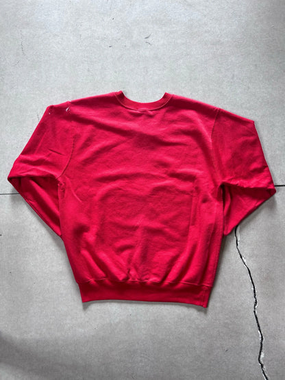 90s Vintage Kansas City Chiefs Red Crewneck Size L - | Martin City Vintage