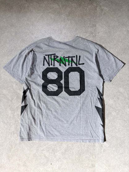 Stussy Soccer Grey T Shirt -L - L | Martin City Vintage