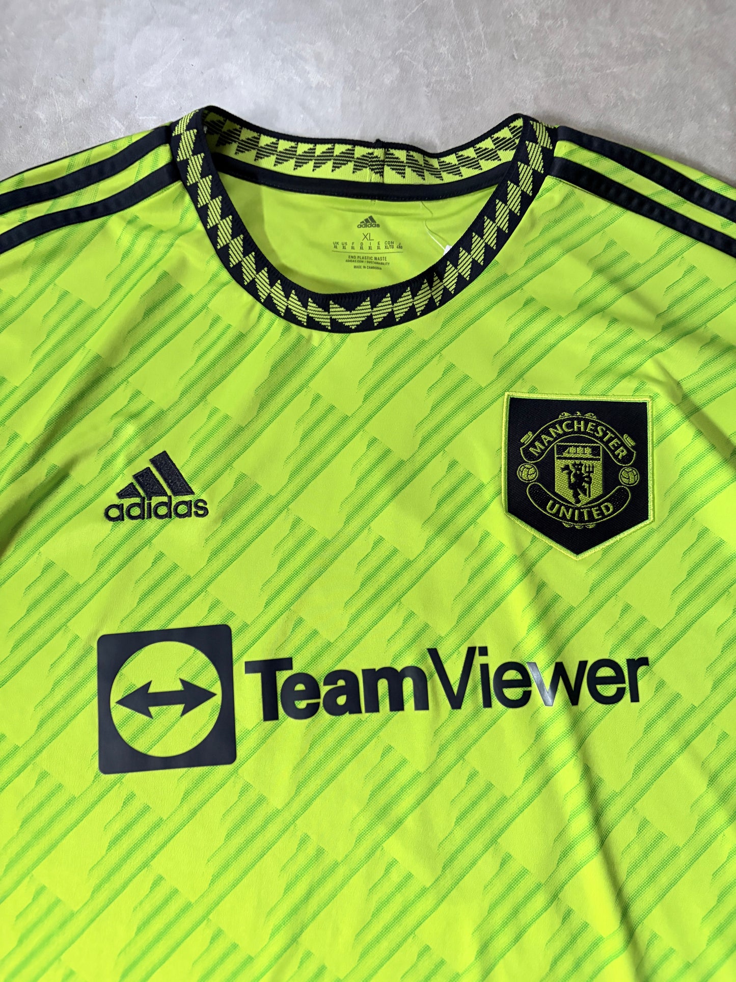 2022 Manchester United Christiano Ronaldo Adidas Green Kit -XL