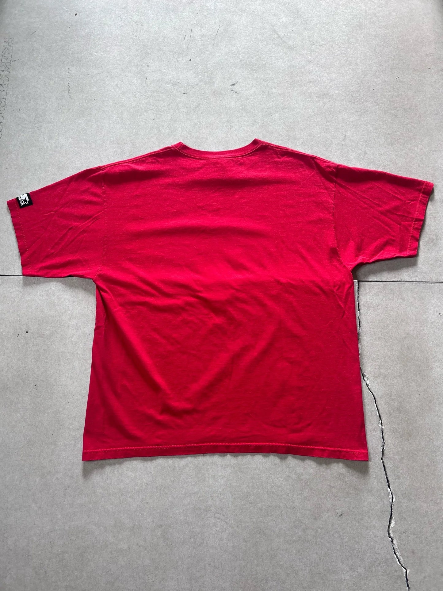 90s Vintage Kansas City Chiefs Starter Star Red T Shirt Size XXL - | Martin City Vintage