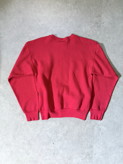 90s Vintage FIFA World Cup Italy Red Crewneck -M