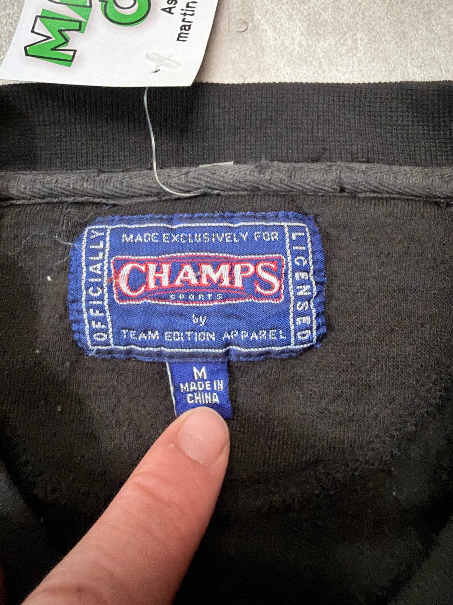 2000s Vintage Cincinnati Bearcats Embroidered Black Crewneck -M - M | Martin City Vintage